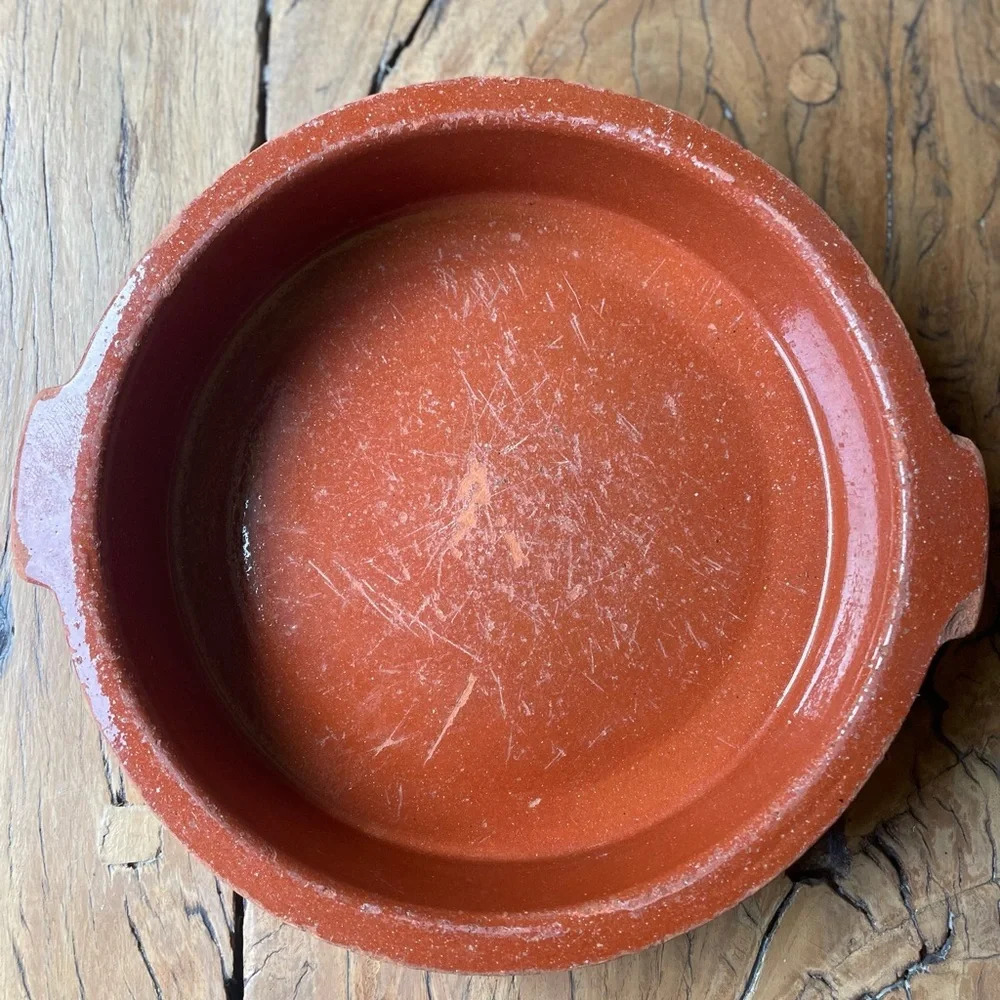 Vintage Moroccan Clay Tagine Cooking Vessel - Picture 6 of 9